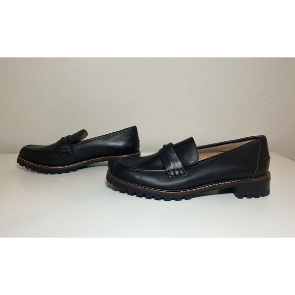 Madewell Black Loafers - Picture 1 of 8
